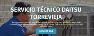 Servicio Técnico Daitsu Torrevieja 965217105