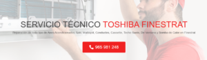 Servicio Técnico Toshiba Finestrat 965217105