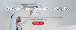 Servicio Técnico General Mont-roig del camp 977208381