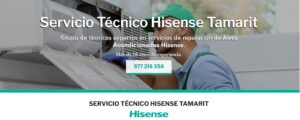 Servicio Técnico Hisense Tamarit 977208381