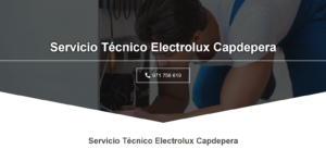 Servicio Técnico Electrolux Capdepera 971727793