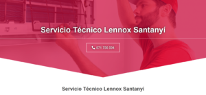 Servicio Técnico Lennox Santanyí 971727793