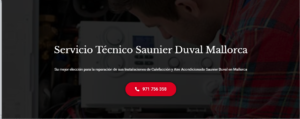 Servicio Técnico Saunier Duval Mallorca 971727793