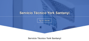Servicio Técnico York Santanyí 971727793