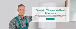 Servicio Técnico Vaillant Cambrils 977208381