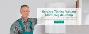 Servicio Técnico Vaillant Mont-roig del camp 977208381