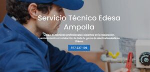 Servicio Técnico Edesa Ampolla 977208381
