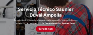 Servicio Técnico Saunier Duval Ampolla 977208381