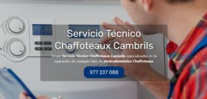 Servicio Técnico Chaffoteaux Cambrils 977208381