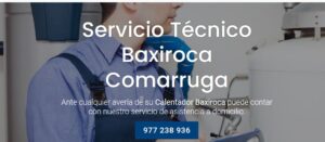 Servicio Técnico Baxiroca Comarruga 977208381