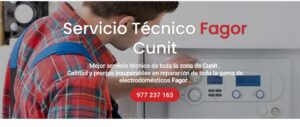Servicio Técnico Fagor Cunit 977208381