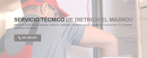 Servicio Técnico De Dietrich El Masnou 934242687