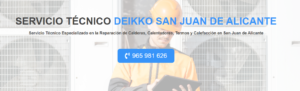 Servicio Técnico Deikko San Juan de Alicante 965217105
