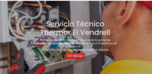 Servicio Técnico Thermor El Vendrell 977208381