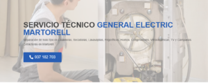 Servicio Técnico General Electric Martorell 934242687