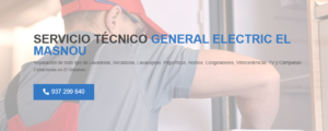Servicio Técnico General Electric El Masnou 934242687