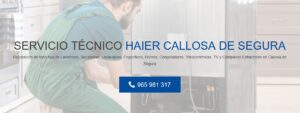 Servicio Técnico Haier Callosa de Segura 965217105