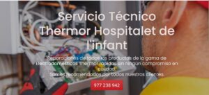 Servicio Técnico Thermor Hospitalet de l’infant 977208381