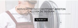Servicio Técnico Hotpoint Ariston Callosa de Segura 965217105