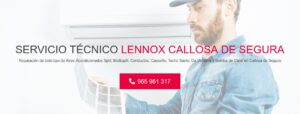 Servicio Técnico Lennox Callosa de Segura Tlf: 965 217 105