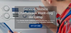 Servicio Técnico Chaffoteaux Mont-roig del camp 977208381