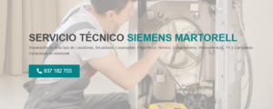 Servicio Técnico Siemens Martorell 934242687