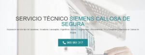 Servicio Técnico Siemens Callosa de Segura Tlf: 965 217 105