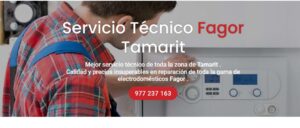 Servicio Técnico Fagor Tamarit 977208381