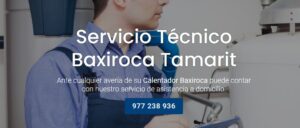Servicio Técnico Baxiroca Tamarit 977208381