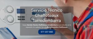 Servicio Técnico Chaffoteaux Torredembarra 977208381