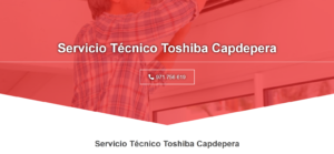 Servicio Técnico Toshiba Capdepera 971727793