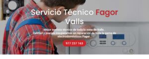 Servicio Técnico Fagor Valls 977208381