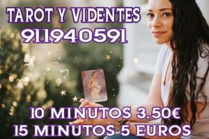 TAROT Y VIDENTES 10 MINUTOS 3.50 €