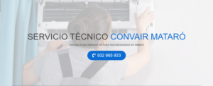 Servicio Técnico Convair Mataró 934242687