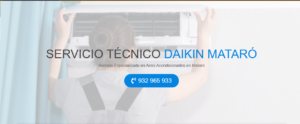 Servicio Técnico Daikin Mataró 934242687