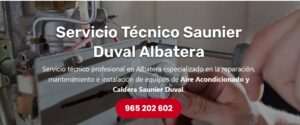 Servicio Técnico Saunier Duval Albatera Tlf: 965217105