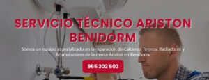 Servicio Técnico Ariston Benidorm Tlf: 965217105