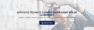 Servicio Técnico Chaffoteaux Sant Boi de Llobregat 934242687