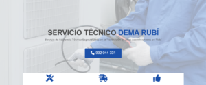 Servicio Técnico Dema Rubí 934242687