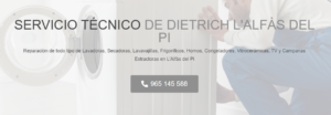 Servicio Técnico De Dietrich Lalfas Del Pi 965 217 105
