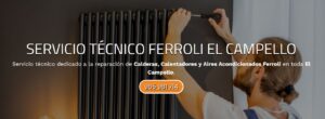 Servicio Técnico Ferroli El Campello Tlf: 965217105