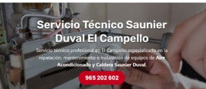 Servicio Técnico Saunier Duval El Campello Tlf: 965217105