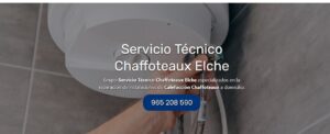 Servicio Técnico Chaffoteaux Elche Tlf: 965217105