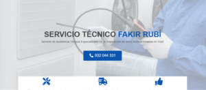 Servicio Técnico Fakir Rubí 934242687