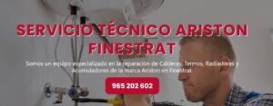 Servicio Técnico Ariston Finestrat Tlf: 965217105