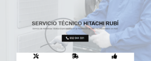 Servicio Técnico Hitachi Rubí 934242687