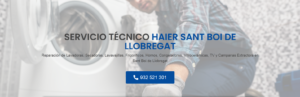 Servicio Técnico Haier Sant Boi de Llobregat 934242687