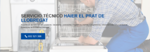Servicio Técnico Haier El Prat de Llobregat 934242687