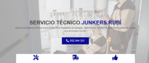 Servicio Técnico Junkers Rubí 934242687