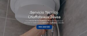 Servicio Técnico Chaffoteaux Jávea Tlf: 965217105